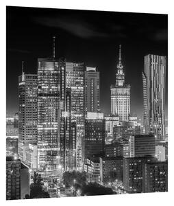 Čiernobiely obraz New Yorku (30x30 cm)