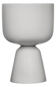 Iittala Kvetináč Nappula S, sivý