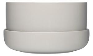 Iittala Kvetináč Nappula, s podmiskou M / sivý