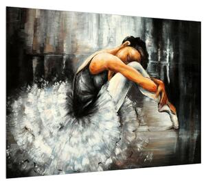 Obraz nešťastnej baletky (70x50 cm)