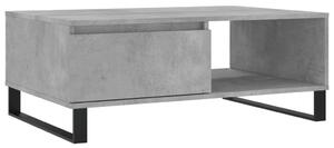 Konferenčný stolík betónovo sivý 90x60x35 cm kompozitné drevo