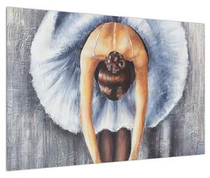 Obraz predklonenej baletky (90x60 cm)