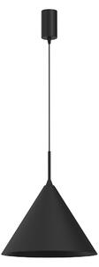 Závesné svietidlo Capital, 1x čierne kovové tienidlo, (fi 32cm), b