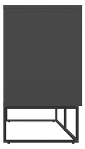 MUZZA Komoda pili 176 x 76 cm čierna