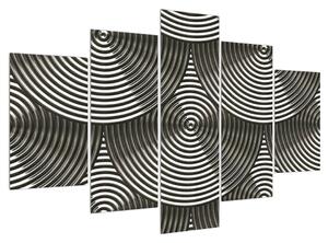Abstraktný obraz - tvary (150x105 cm)