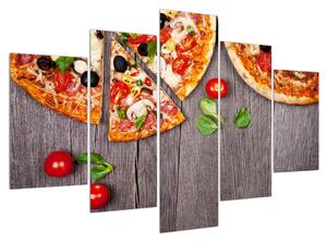 Obraz pizzy (150x105 cm)