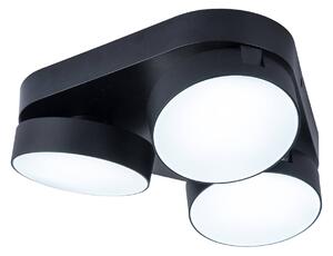 LED stropné bodové svetlá Stanos, CCT 3-pl. čierna