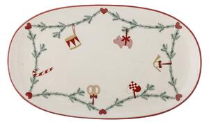 Servírovací tanier Yule Nature Oval 38,5 cm