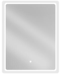 Mexen Sun kúpeľňové zrkadlo s podsvietením 60 x 80 cm, LED 6000K, proti hmle - 9807-060-080-611-00
