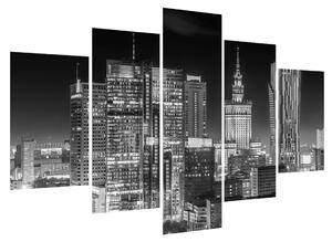 Čiernobiely obraz New Yorku (150x105 cm)