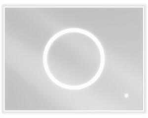 Mexen Koga podsvietené kúpeľňové zrkadlo 80 x 60 cm, LED 6000K, proti záparom - 9821-080-060-611-00