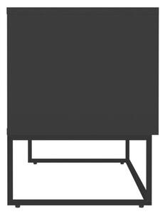 MUZZA TV stolík pili 118 x 57 cm čierny