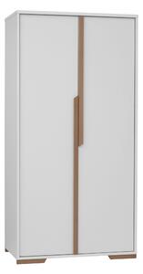 Drevko Skriňa Snap - 2 dverová (2 farby) Farba: Biela