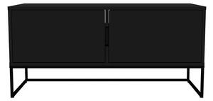 MUZZA TV stolík pili 118 x 57 cm čierny