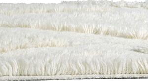 MUZZA Vlnený koberec kangor 170 x 240 cm biely
