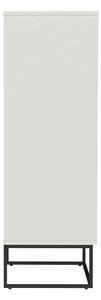MUZZA Komoda pili 60 x 127 cm biela