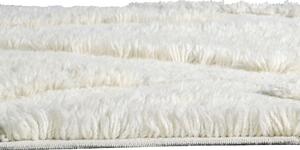 MUZZA Vlnený koberec kangor 70 x 200 cm biely
