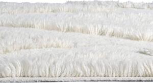 MUZZA Vlnený koberec kangor 200 x 300 cm biely