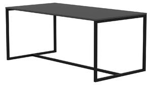 MUZZA Jedálenský stôl pili 180 x 90 cm čierny