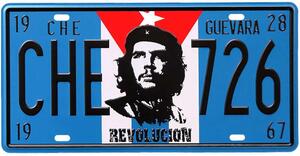 Plechová ceduľa Che Guevara (Retro kovové tabule)