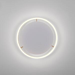 LED stropné svietidlo Ritus, Ø 39,3 cm matná mosadz