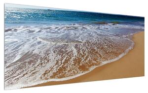 Obraz morskej piesočnatej pláže (120x50 cm)