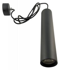 Luster na lanku KARADON 1xGU10/30W/230V 29 cm čierna
