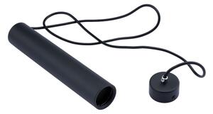 Luster na lanku KARADON 1xGU10/30W/230V 29 cm čierna