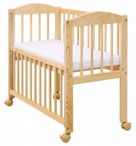 Drevko Detská postieľka k posteli Baby s odnímateľným bokom - 90 x 41 cm