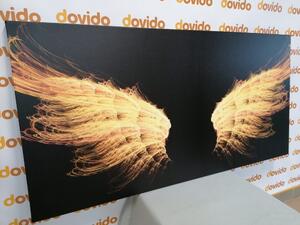 Obraz zlaté anjelské krídla