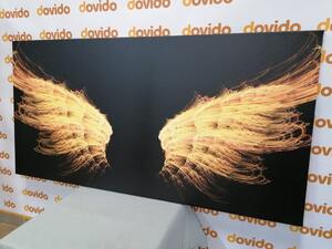 Obraz zlaté anjelské krídla