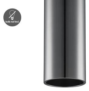 Luster na lanku SAGA 1xE27/40W/230V čierna