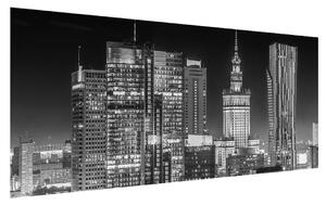 Čiernobiely obraz New Yorku (120x50 cm)