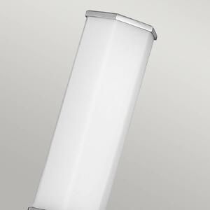 Nástenné LED svetlo Facet Single, 3 000 K, chróm