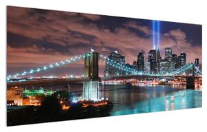 Obraz Brooklynského mostu (120x50 cm)