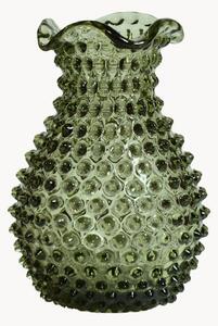 Ručne fúkaná váza Hobnail Blonde, V 21 cm