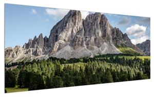 Obraz horskej krajiny (120x50 cm)