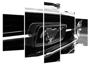 Detailný obraz automobilu značky Mustang (150x105 cm)