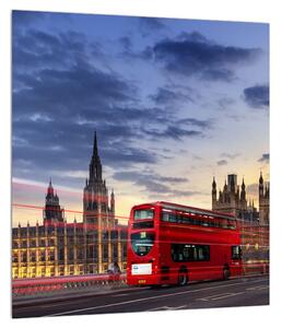 Obraz Londýna s autobusom (30x30 cm)