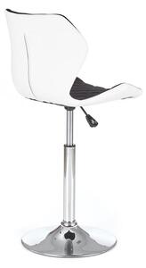 Halmar MATRIX 2 stolička bielo-čierna