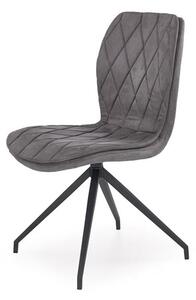 Halmar K237 stolička šedá