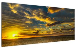 Západ slnka na mori (120x50 cm)