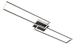 Stropné LED Frame CCT 2 obdĺžniky remote čierna