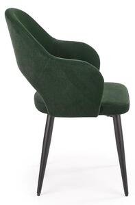 Halmar K364 jedálenská stolička tmavo zelená