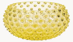 Ručne fúkaná servírovacia miska Hobnail