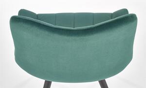 Halmar K388 stolička tmavo zelená