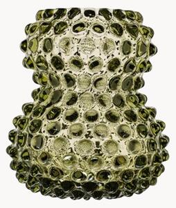 Ručne fúkaná váza Hobnail Birdie, V 13 cm