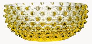 Ručne fúkaná servírovacia miska Hobnail