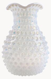 Ručne fúkaná váza Hobnail, V 21 cm
