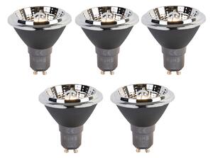 Sada 5 LED žiaroviek GU10 s 3-stupňovým stmievaním na teplú bielu AR70 6W 320lm 2000-3000K
